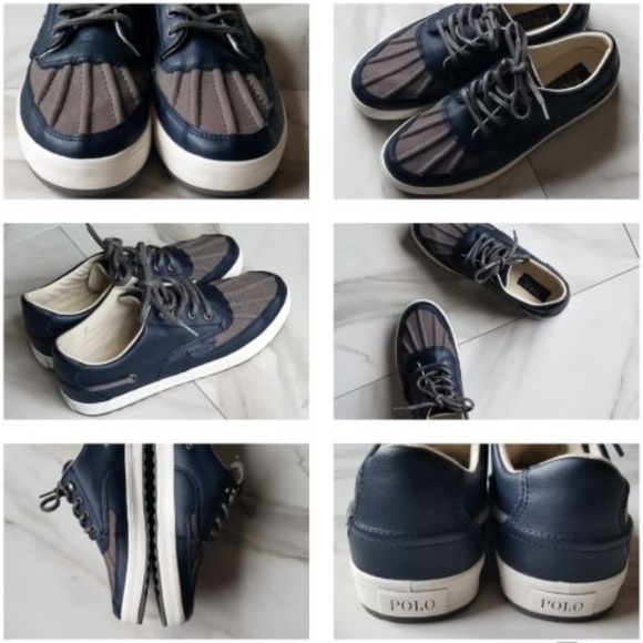 2XHP!! Polo Ralph Lauren Ramiro Sneakers, Size 7 - Picture 2 of 8